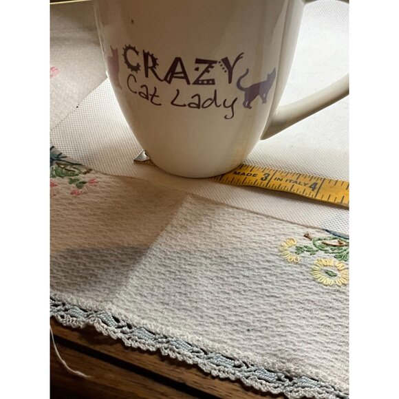 Crazy Cat Lady Vintage Mug With Cat Graphics - Picture 8 of 9